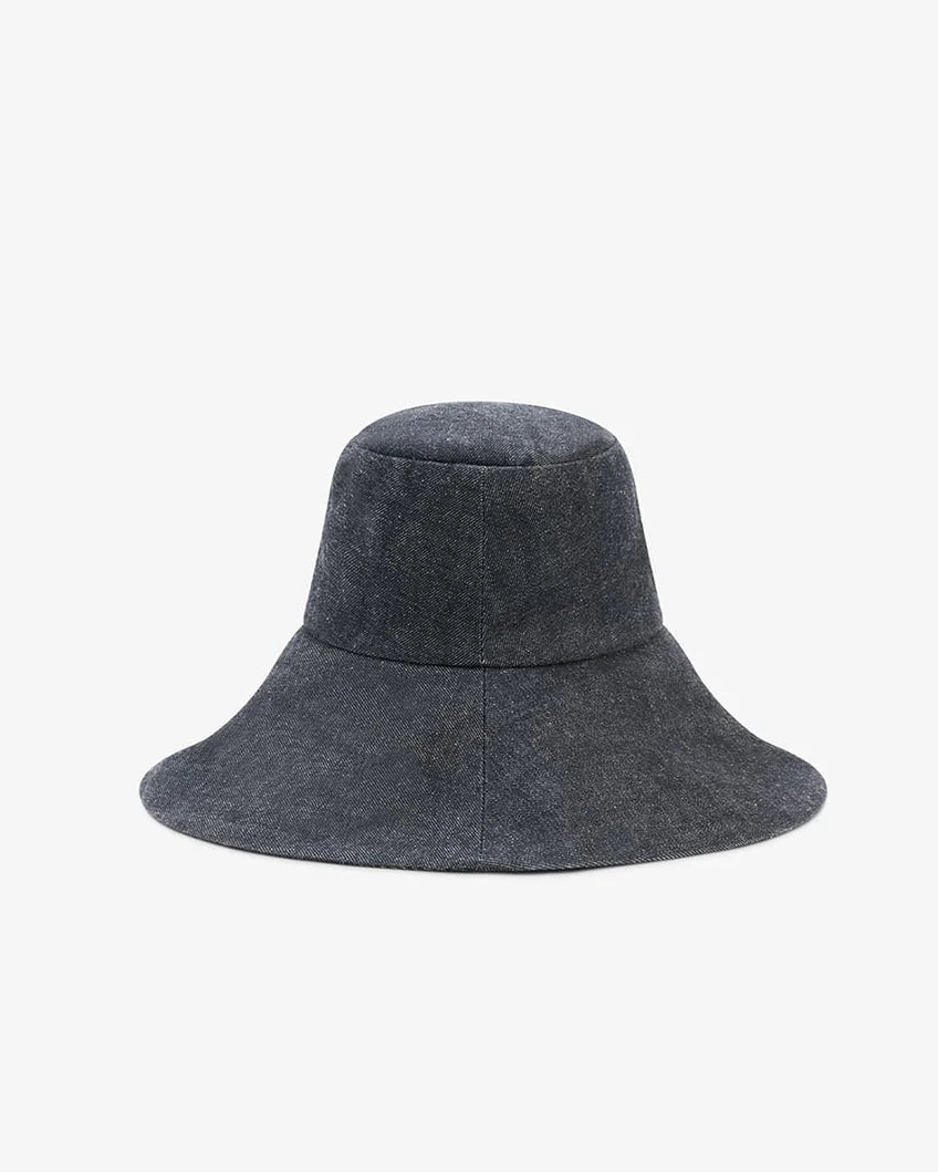 Janessa Leone Walker Hat In Denim