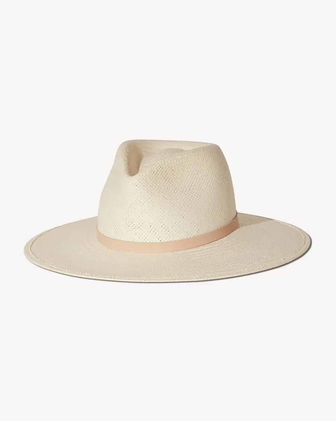 Janessa Leone Sherman Packable Fedora in Natural