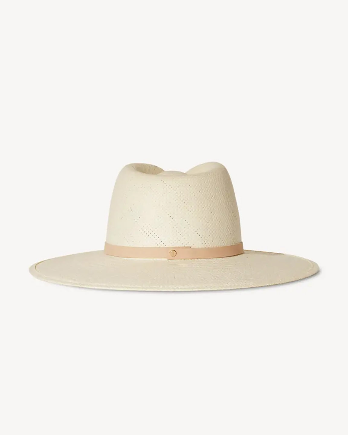 Janessa Leone Sherman Packable Fedora in Natural