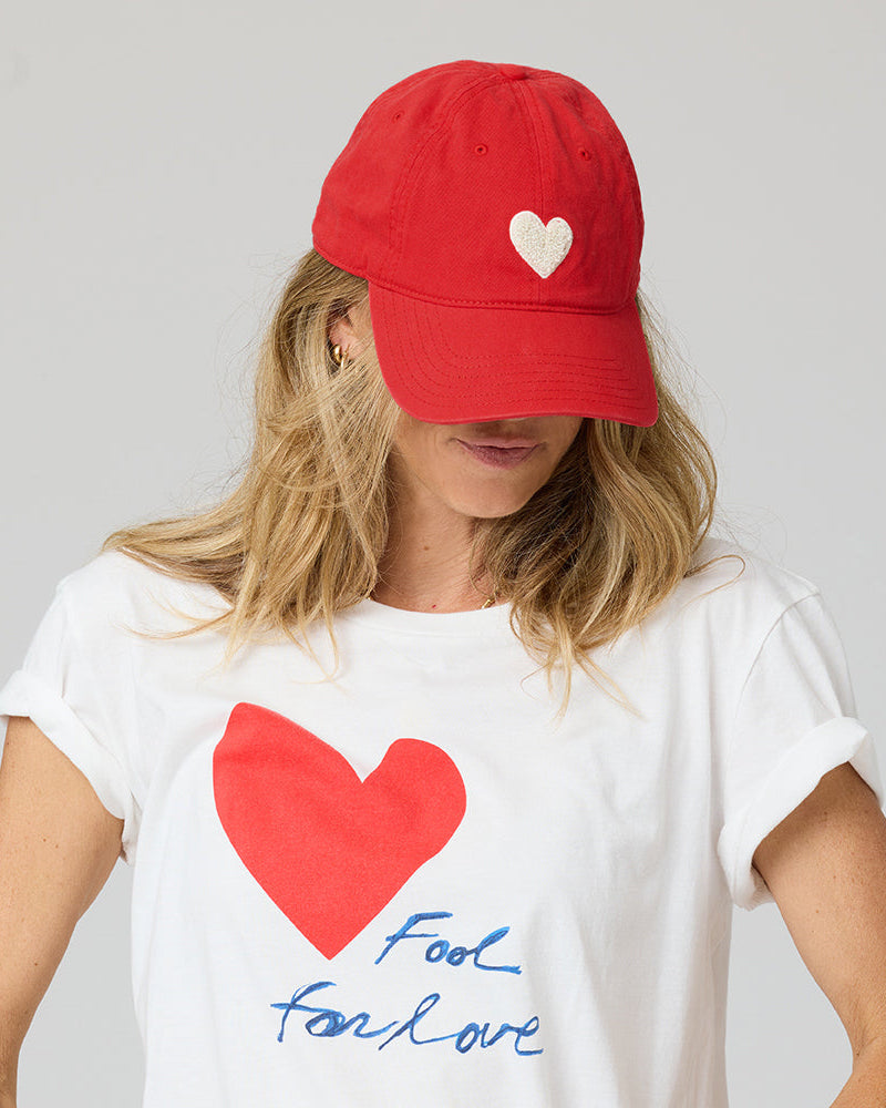 KR Imperfect Chenille Heart Hat