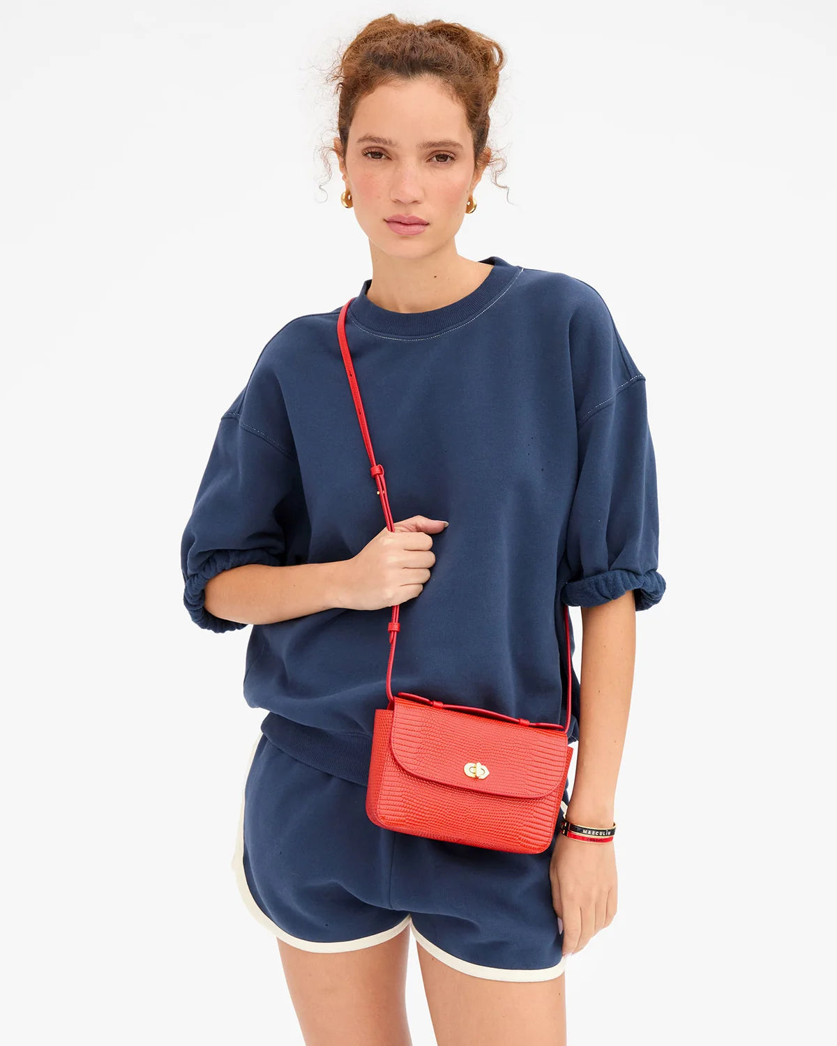 Clare V. Kathryn in Glossy Lizard Red
