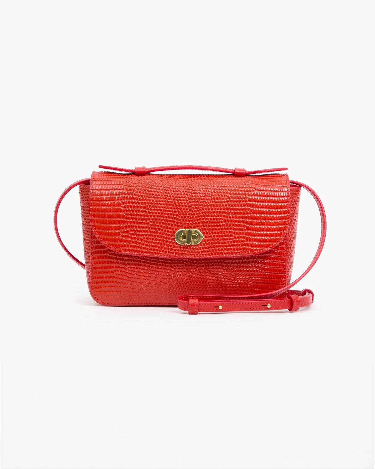 Clare V. Kathryn in Glossy Lizard Red