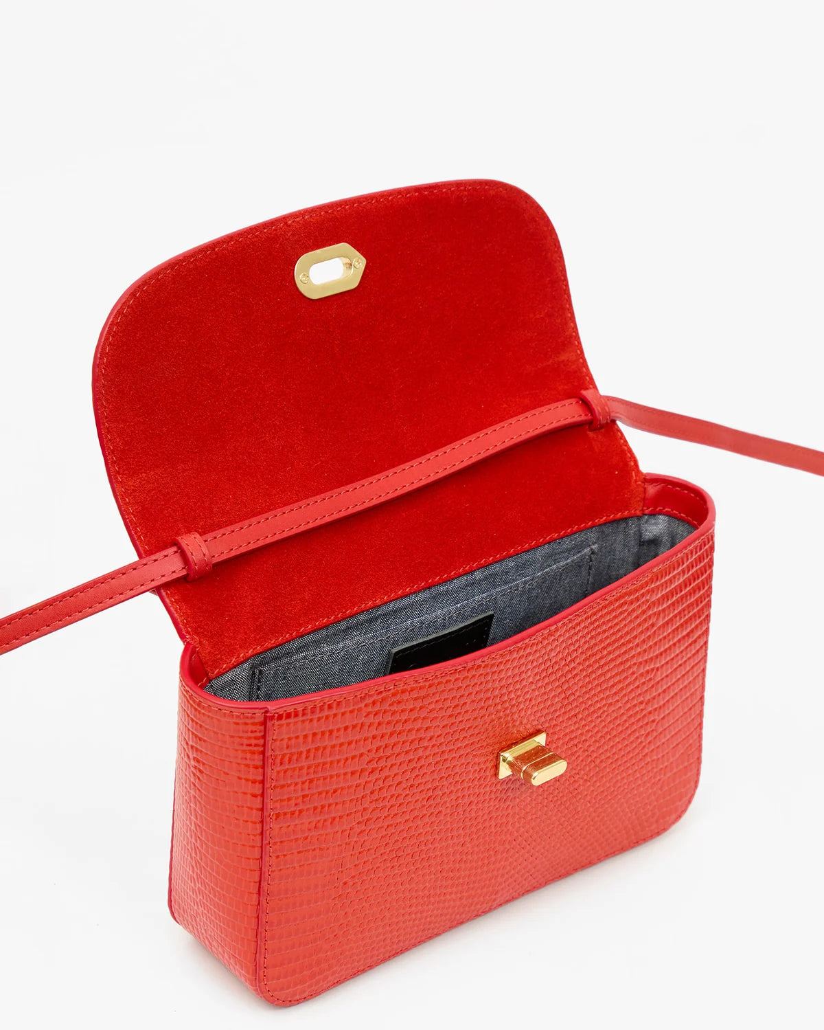 Clare V. Kathryn in Glossy Lizard Red