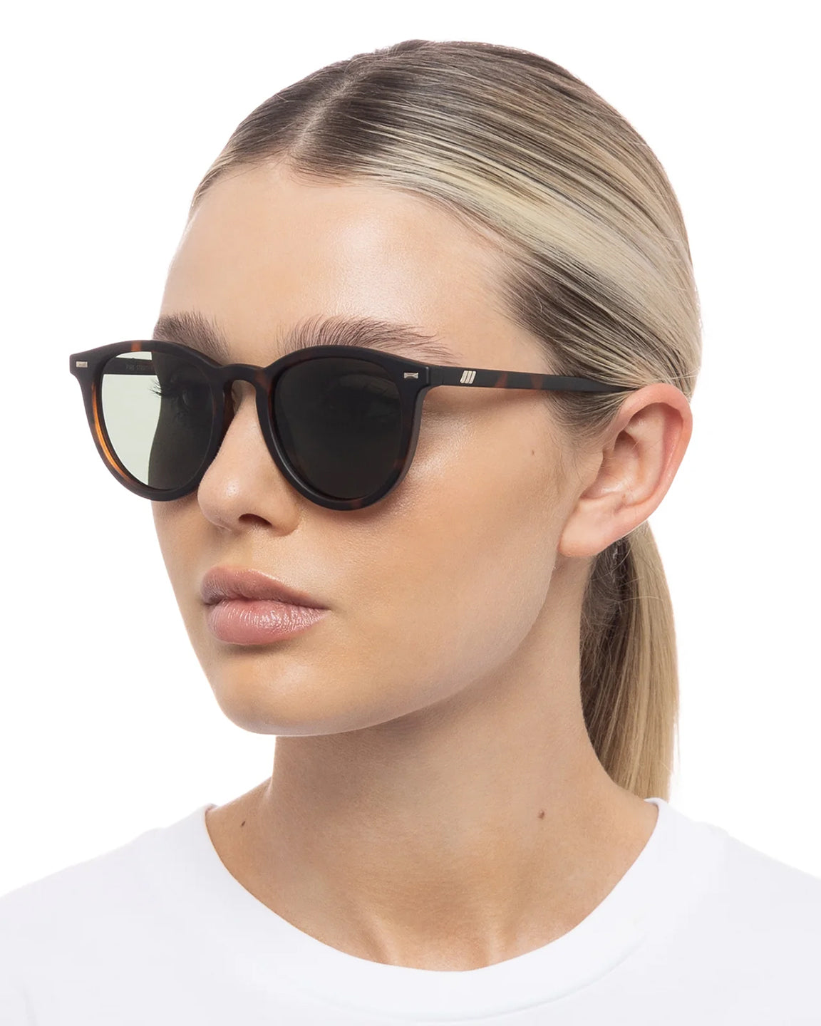 Le Specs Fire Starter in Matte Tort