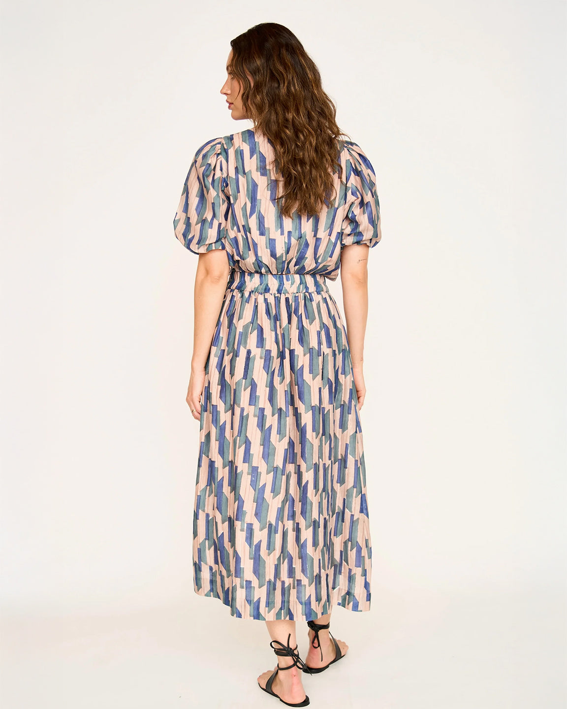 Mirth Verona Skirt In Cerulean Rainfall