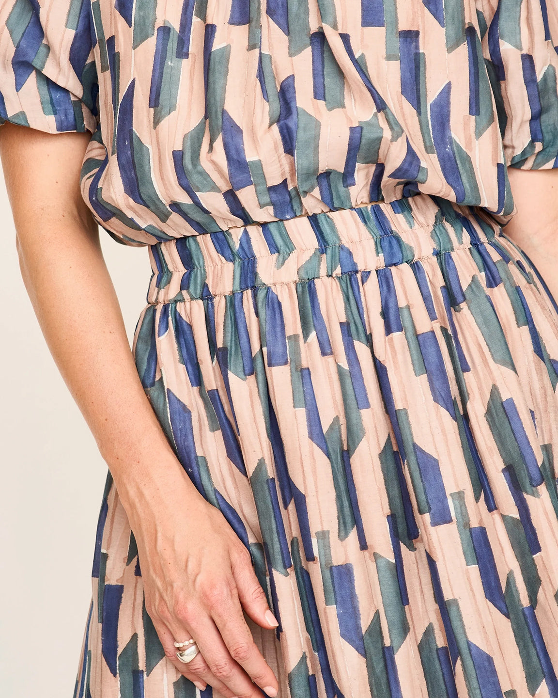 Mirth Verona Skirt In Cerulean Rainfall