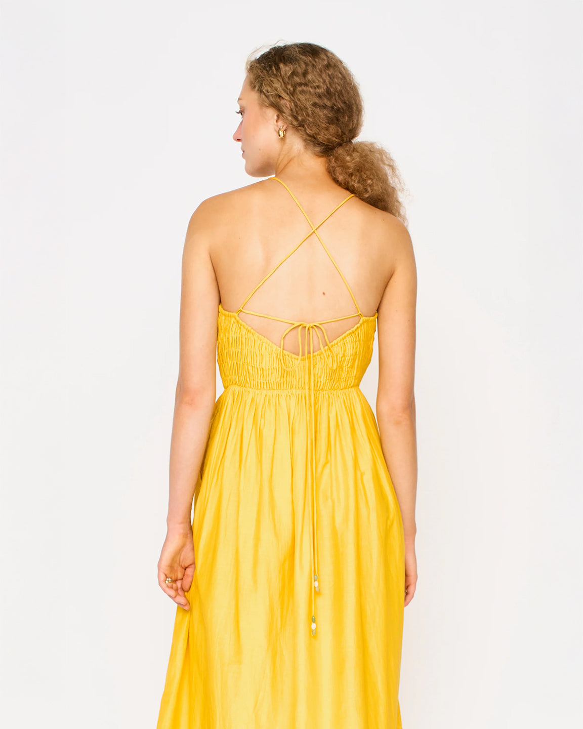 MIRTH Alba Dress in Canary