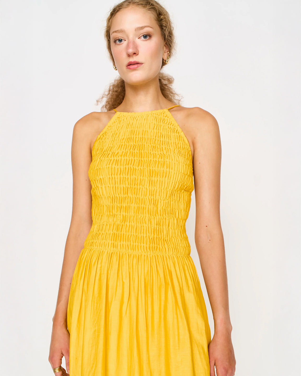 MIRTH Alba Dress in Canary