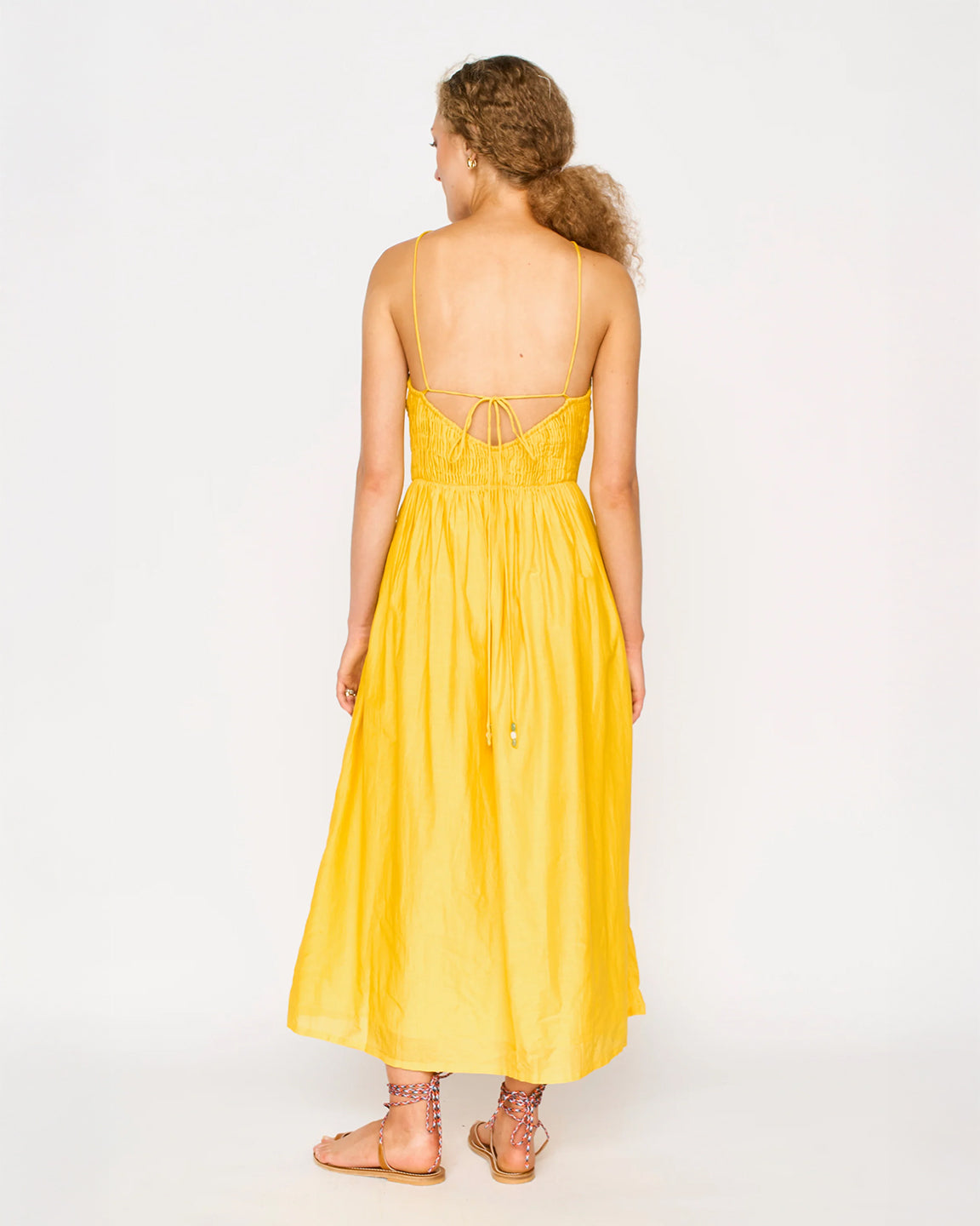 MIRTH Alba Dress in Canary