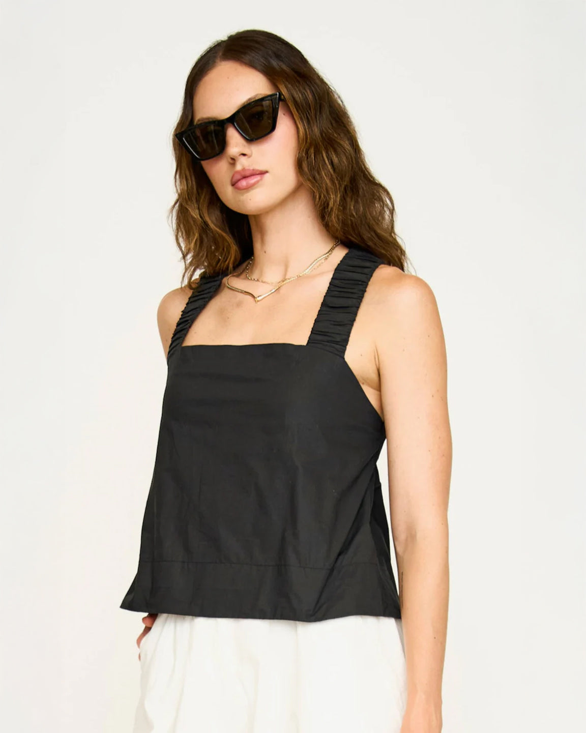 Mirth Boca Tank In Black