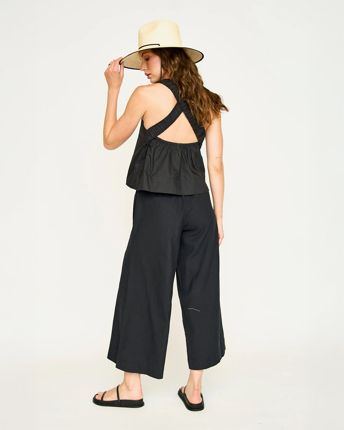 Mirth Boca Tank In Black