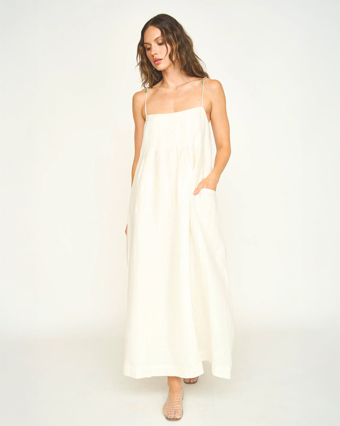 Mirth Zuma Dress In White
