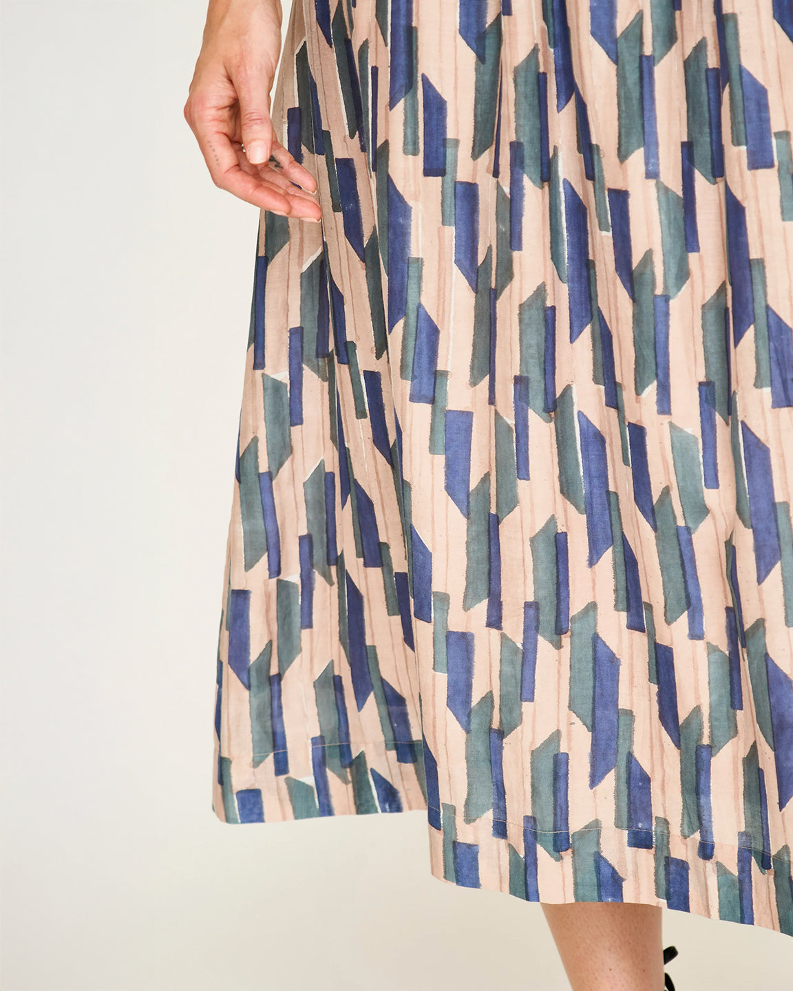 Mirth Verona Skirt In Cerulean Rainfall