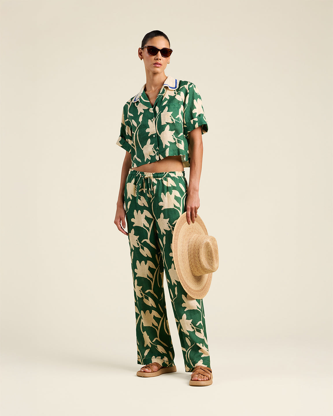 Trovata Birds of Paradis Thia Shirt in Madalena Floral