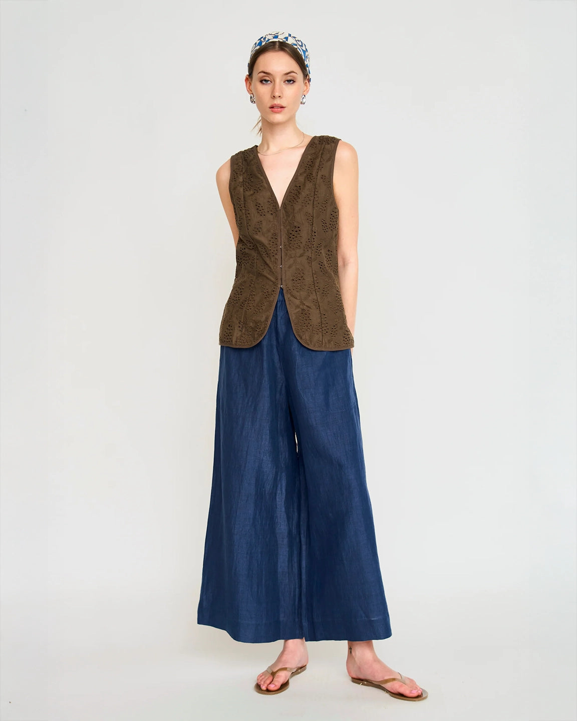 Mirth Pant in Blueberry