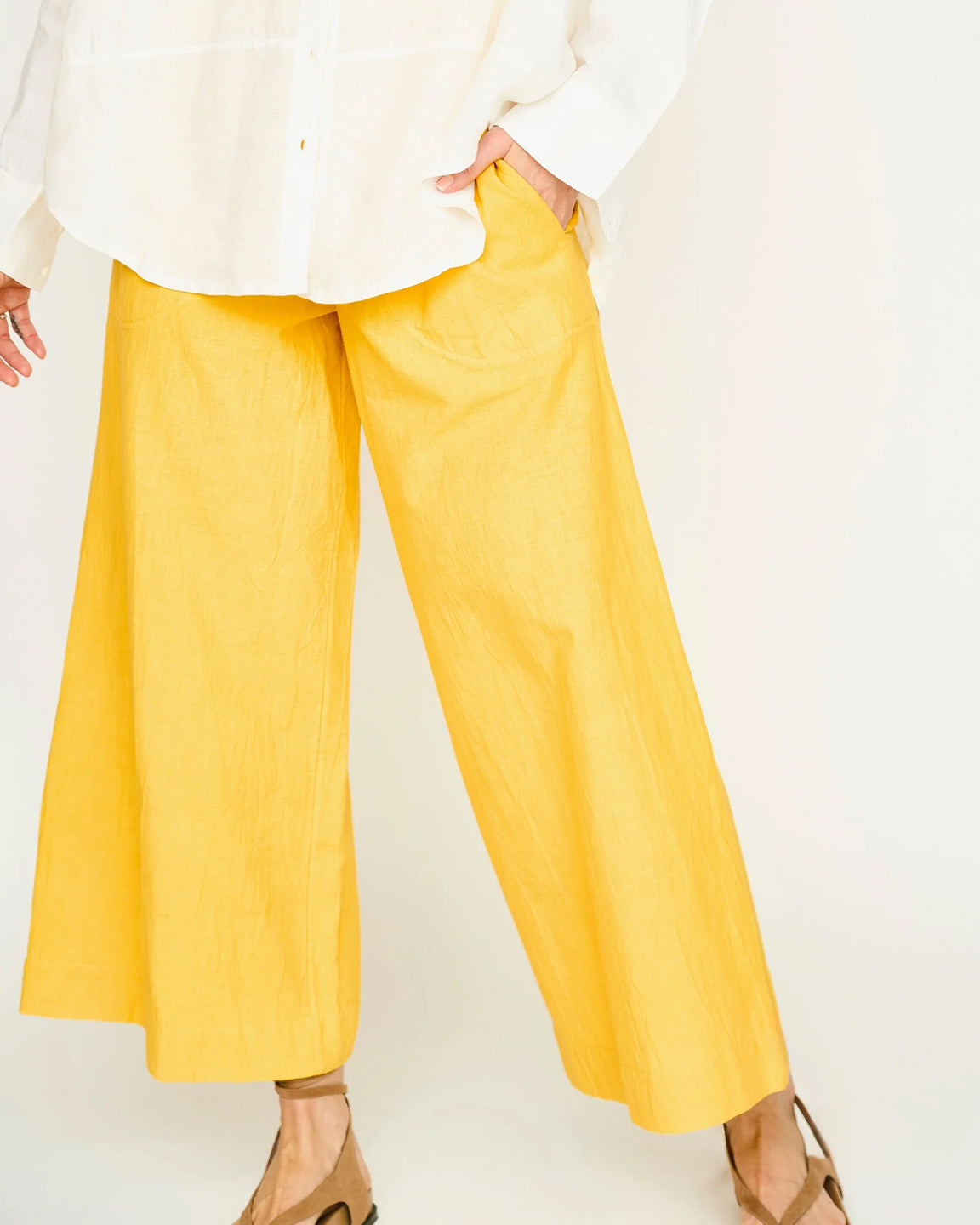 Mirth Pant in Canary