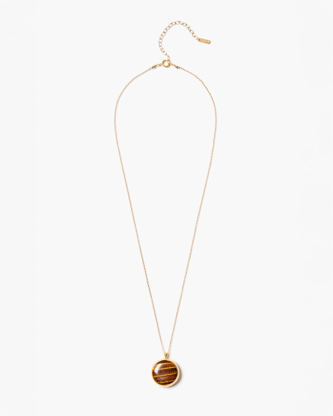Chan Luu Tigers Eye Pendant Necklace
