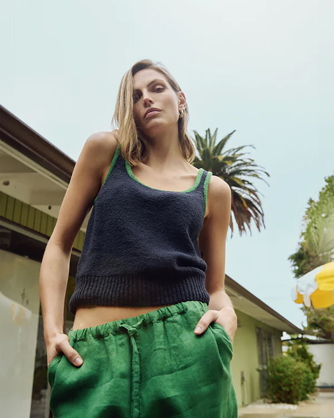 Nation Peggy Sue Tank Top in Night Sky