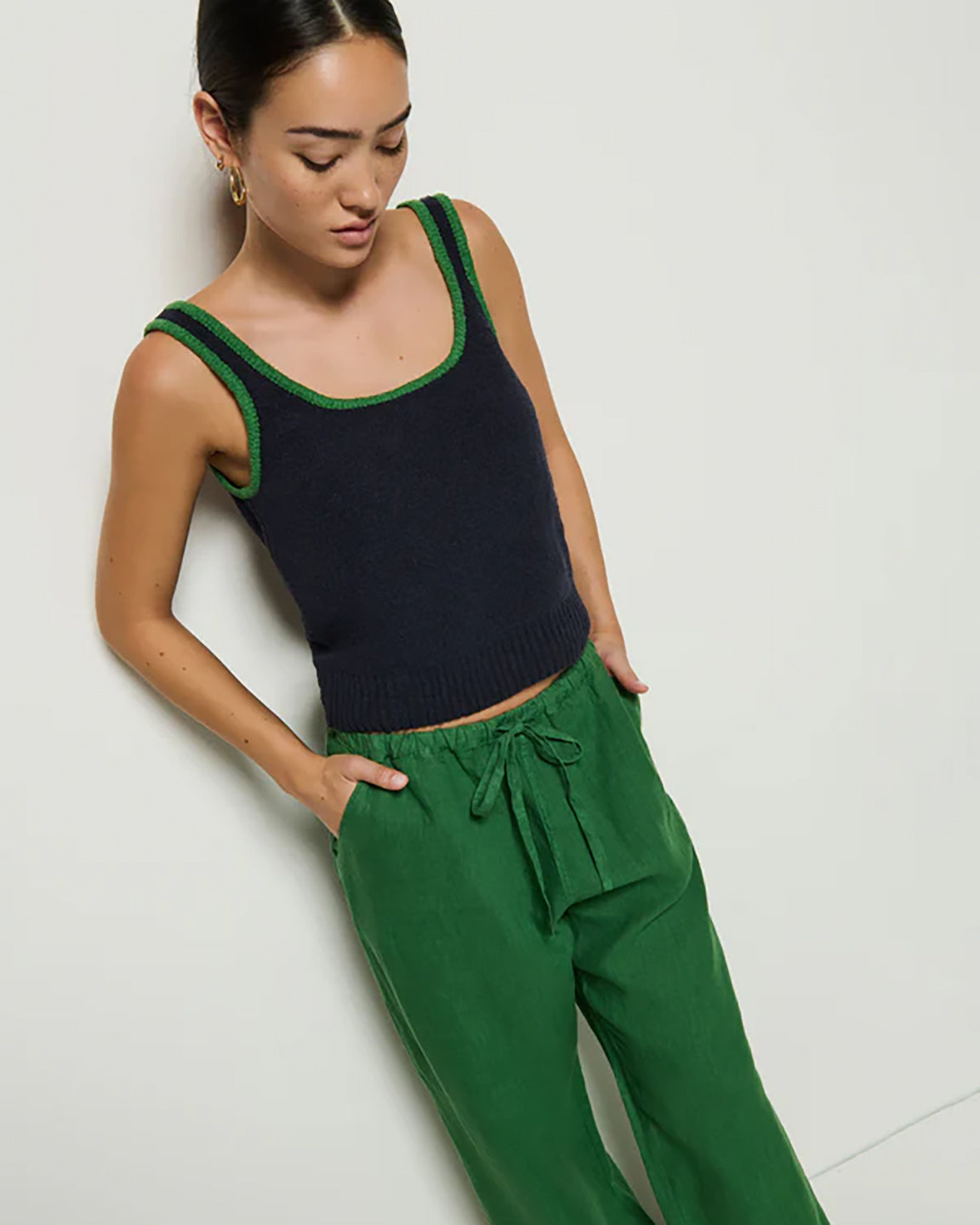 Nation Peggy Sue Tank Top in Night Sky