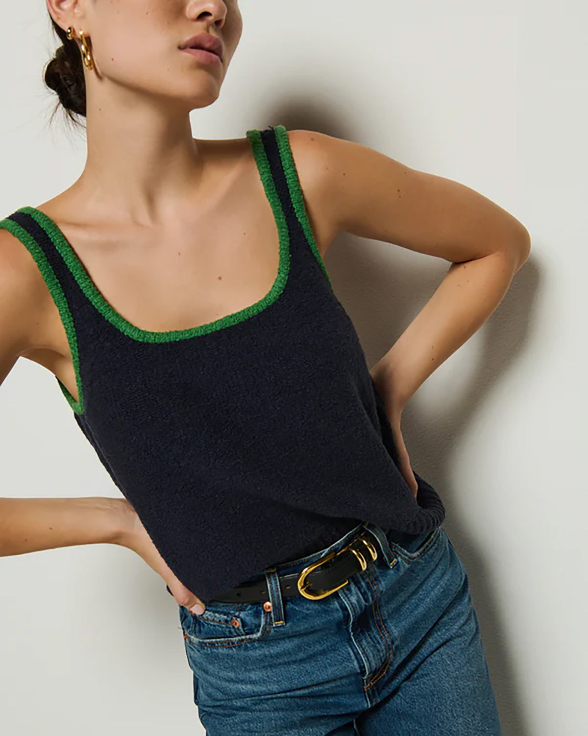 Nation Peggy Sue Tank Top in Night Sky