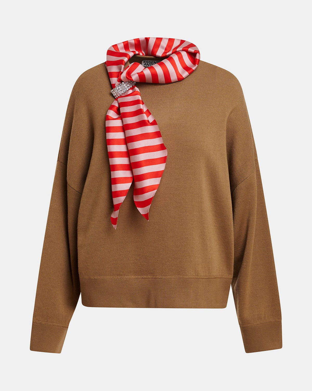 KURTIS PULLOVER WITH SCARF