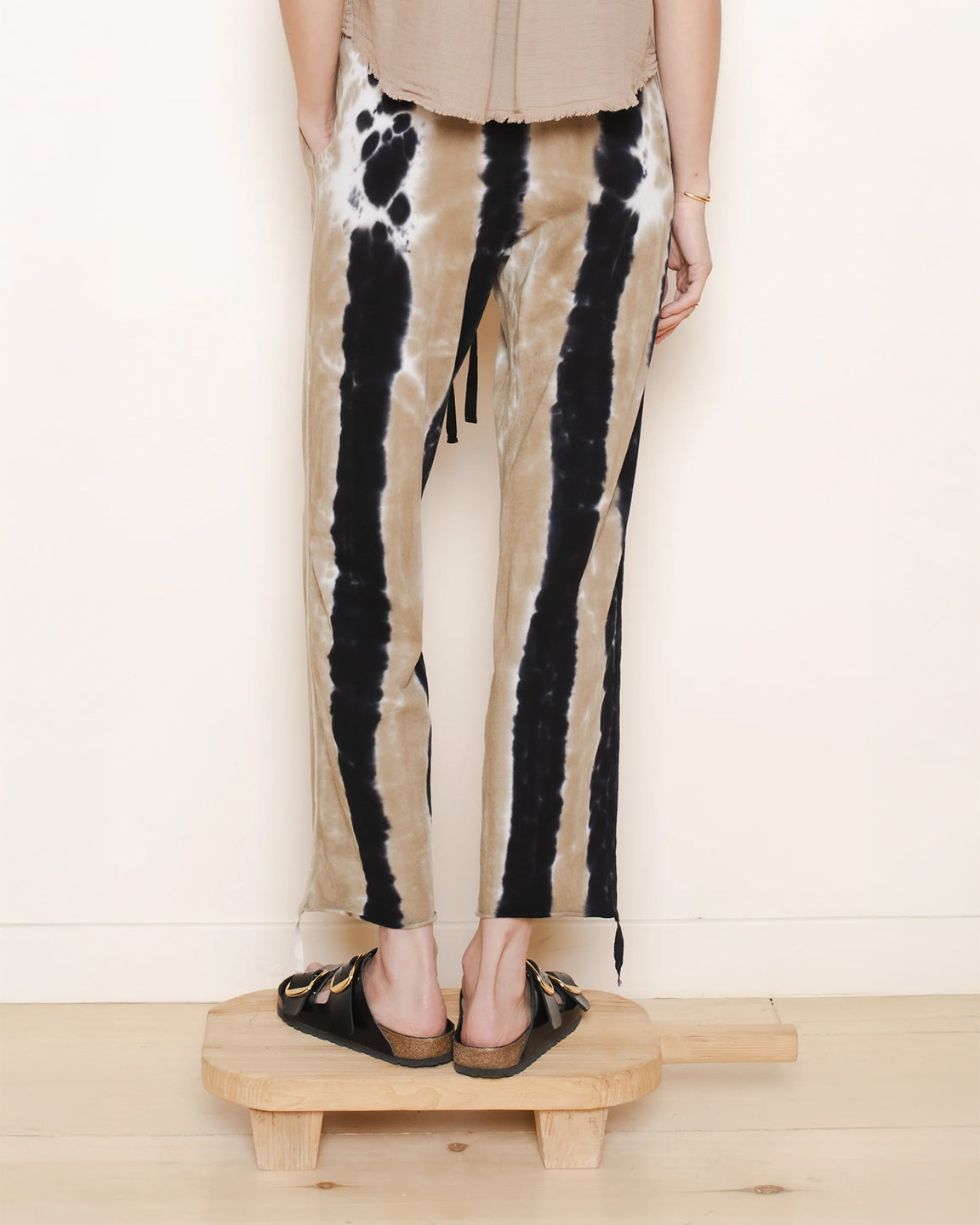 Raquel Allegra Clyde Pant in Neutral Stripes