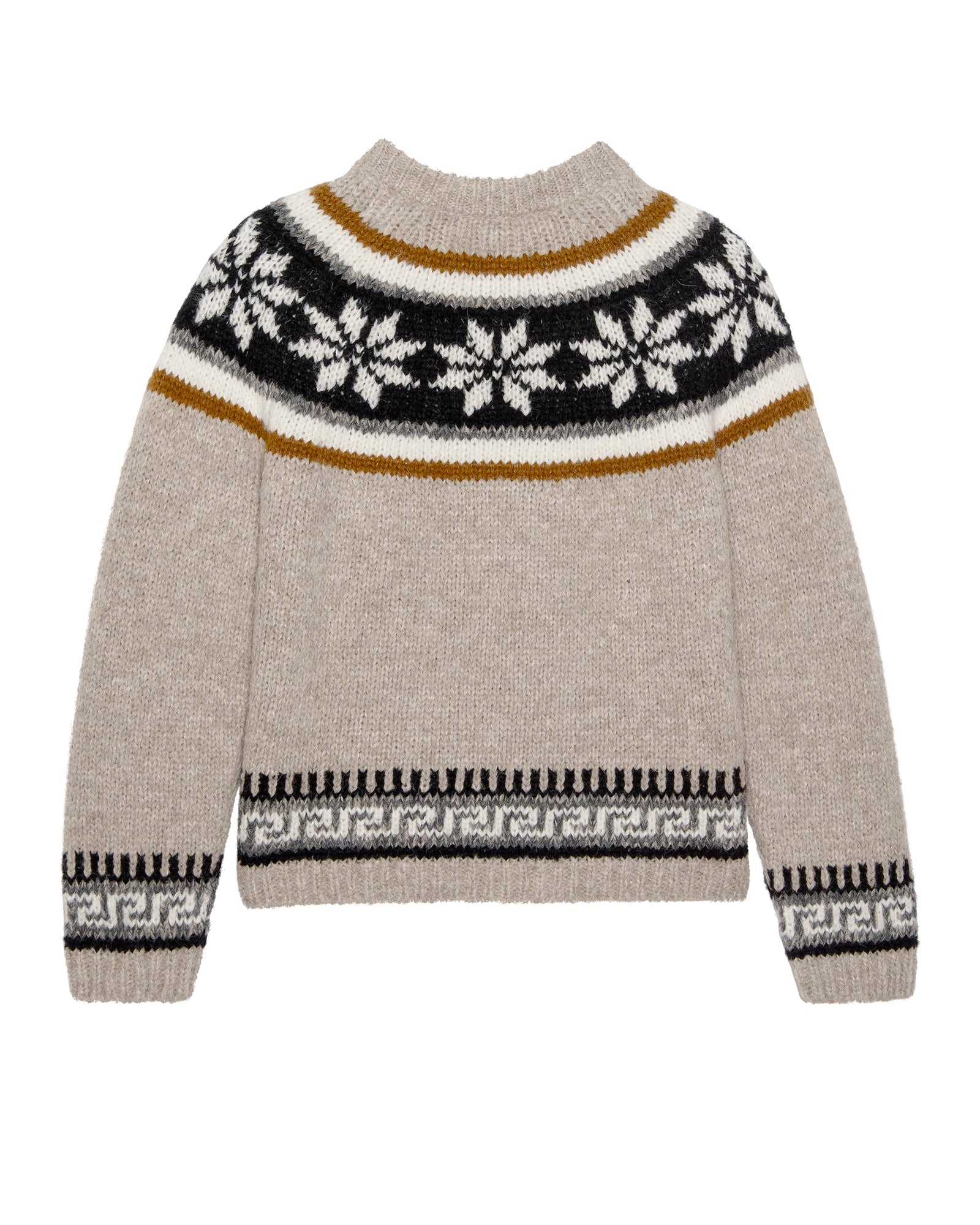 THE SNOWFLAKE FAIRISLE PULLOVER