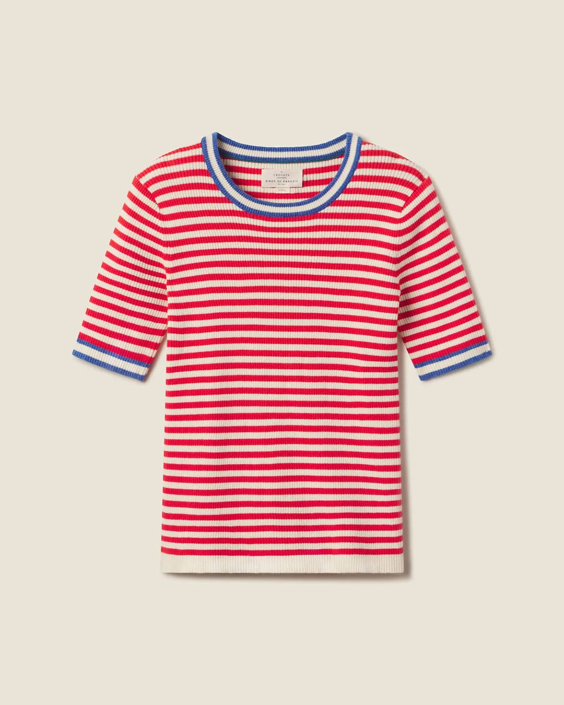 Trovata Farrah Sweater In Red Stripe