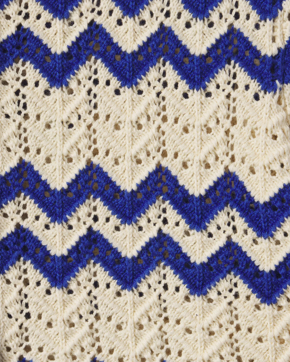 Trovata Birds of Paradis Paloma Cardigan in Blue Stripe