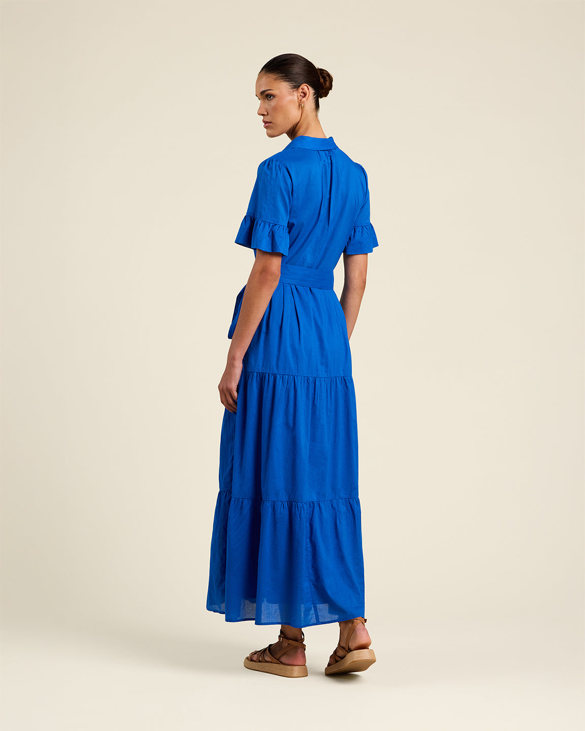 Trovata Birds Of Paradise Martine Dress Cobalto