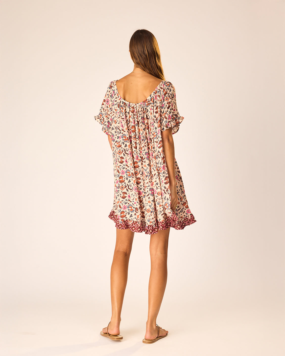 Natalie Martin Marina Dress Wildflower Spice