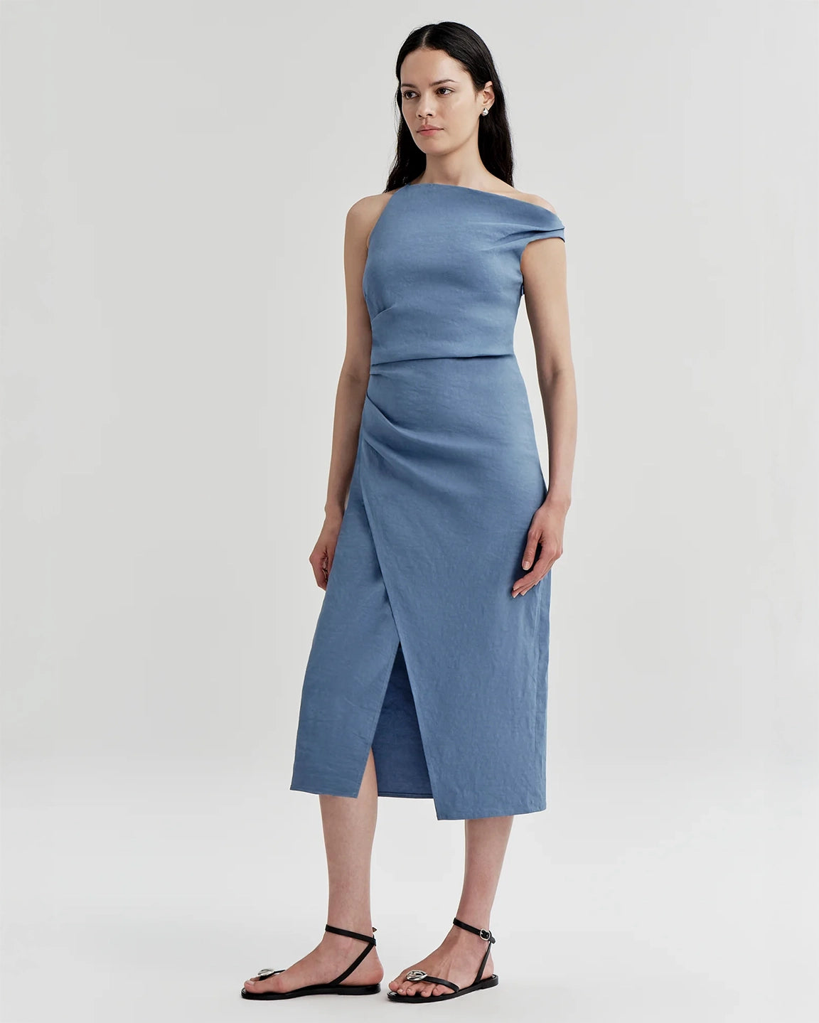 A.L.C. Lyra Dress Dusk Blue