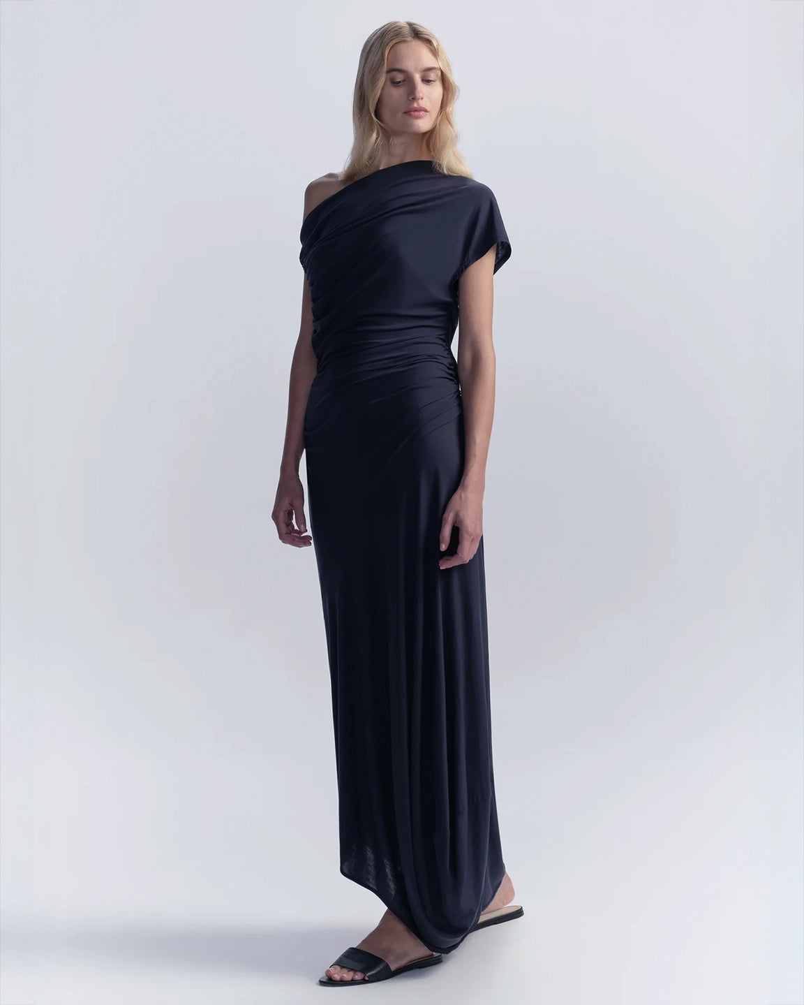 A.L.C. Halle Dress in Night Blue