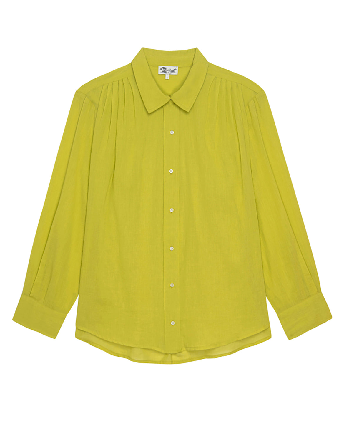The Great. The Cove Shirt In Citron