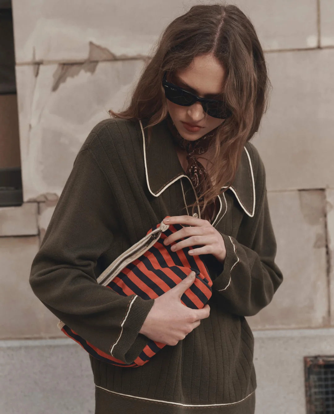The Great. The Stripe Pouch