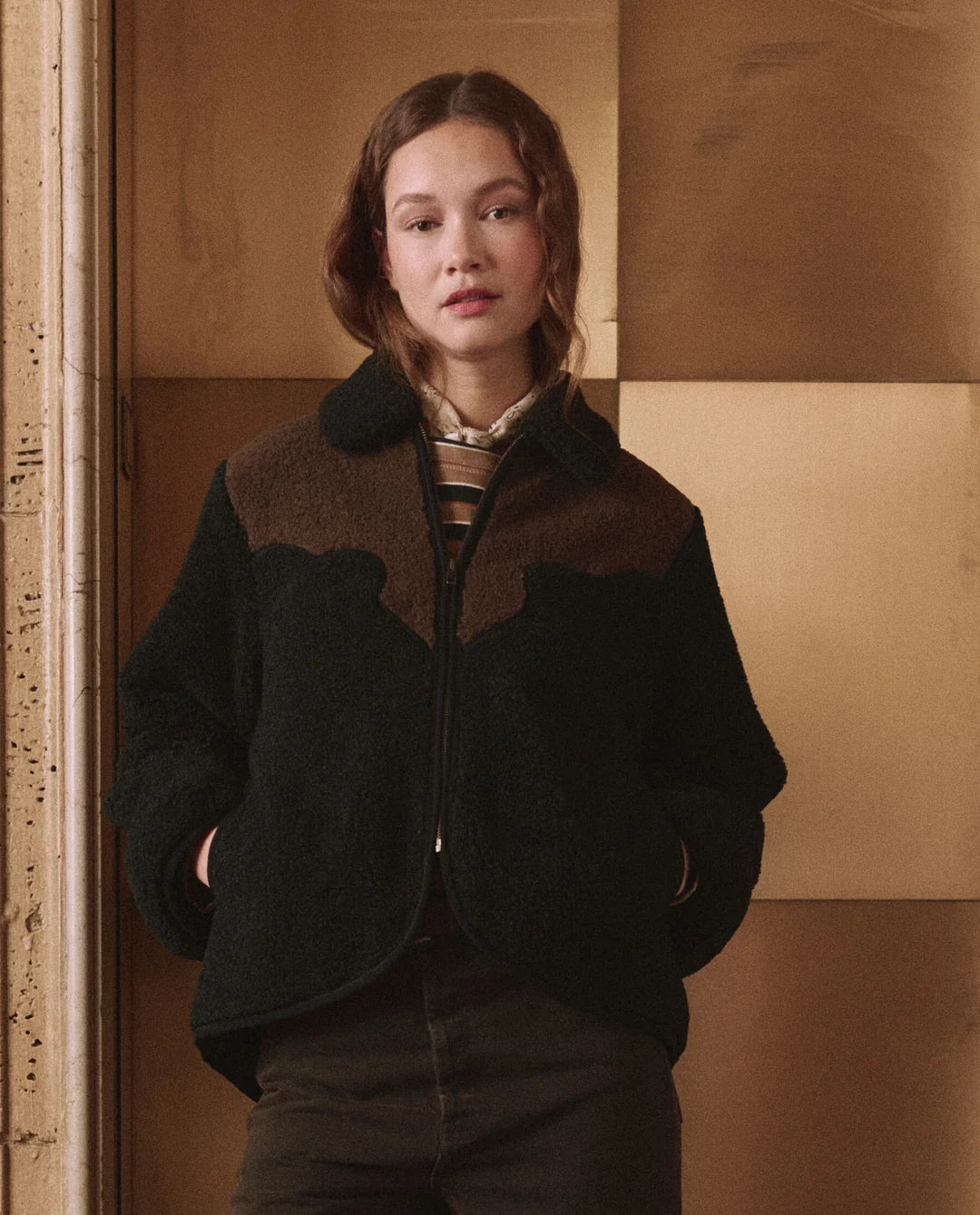 The Great. Reversible Western Yoke Pasture Jacket