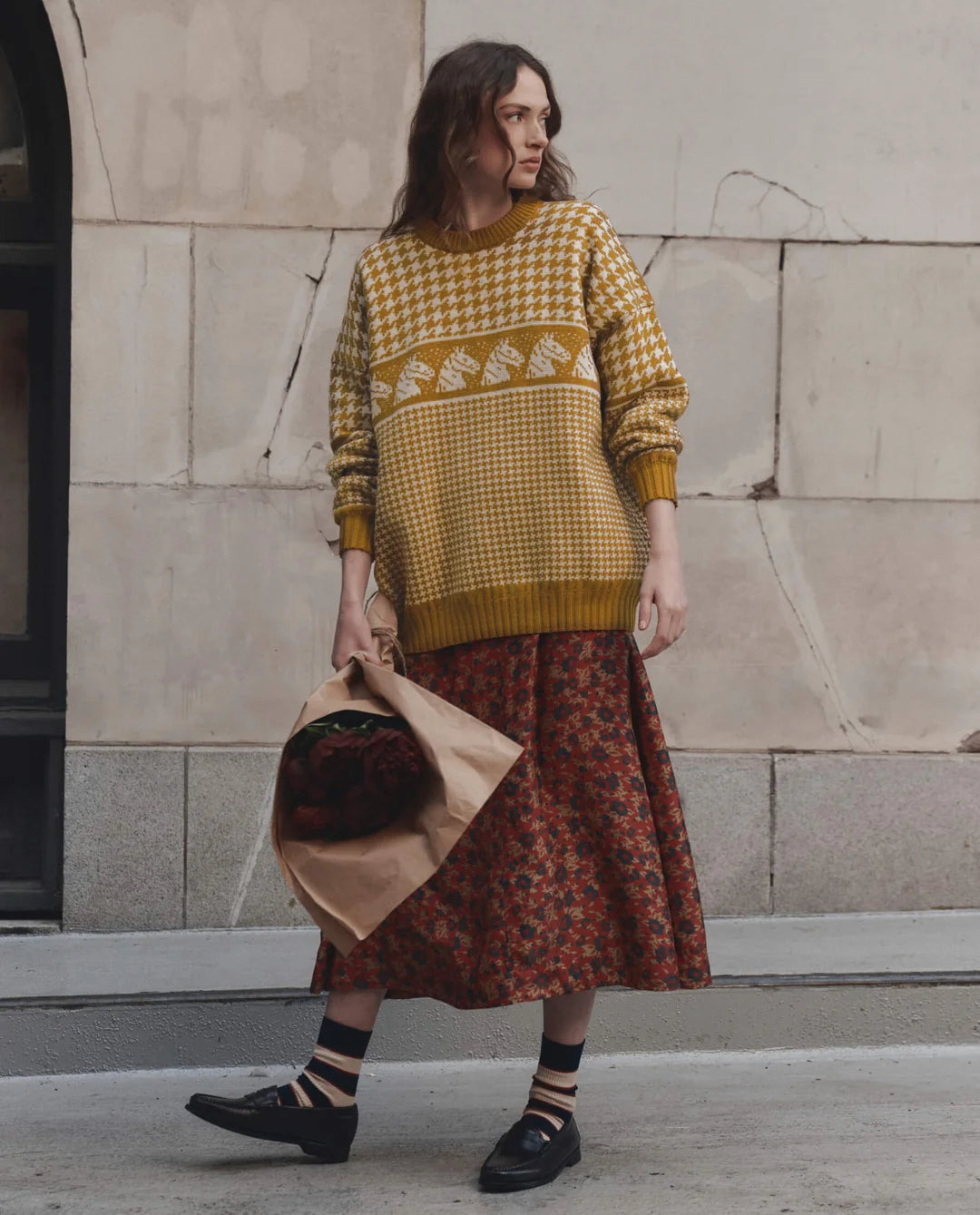 The Great. The Canary Skirt Guilded Poppy