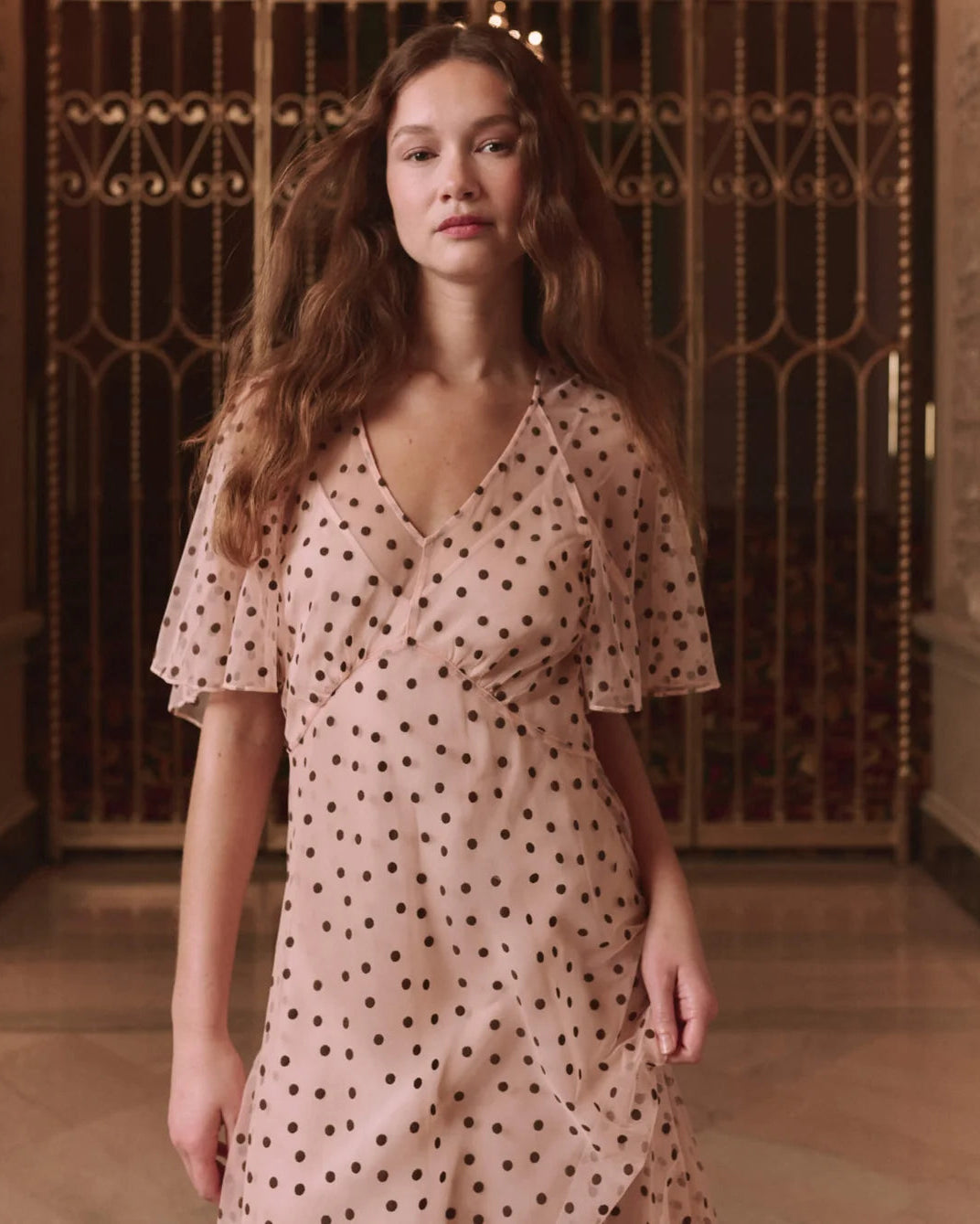 The Great. The Festal Dress Pink Dot