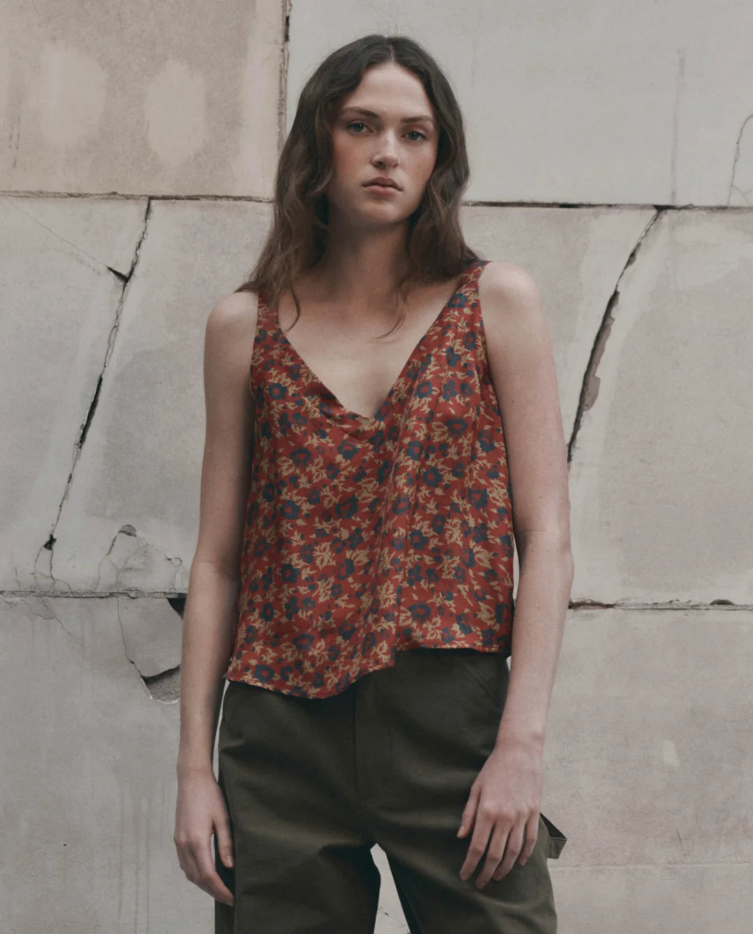 The Great. The Port Cami Guilded Poppy