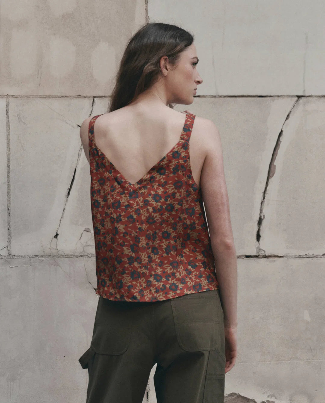 The Great. The Port Cami Guilded Poppy