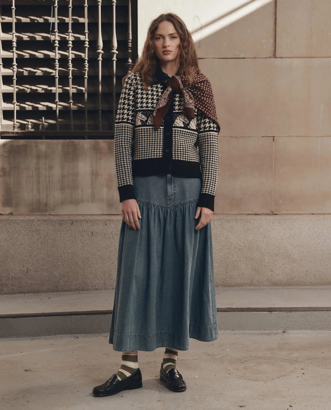 The Great. The Pony Cardigan Black