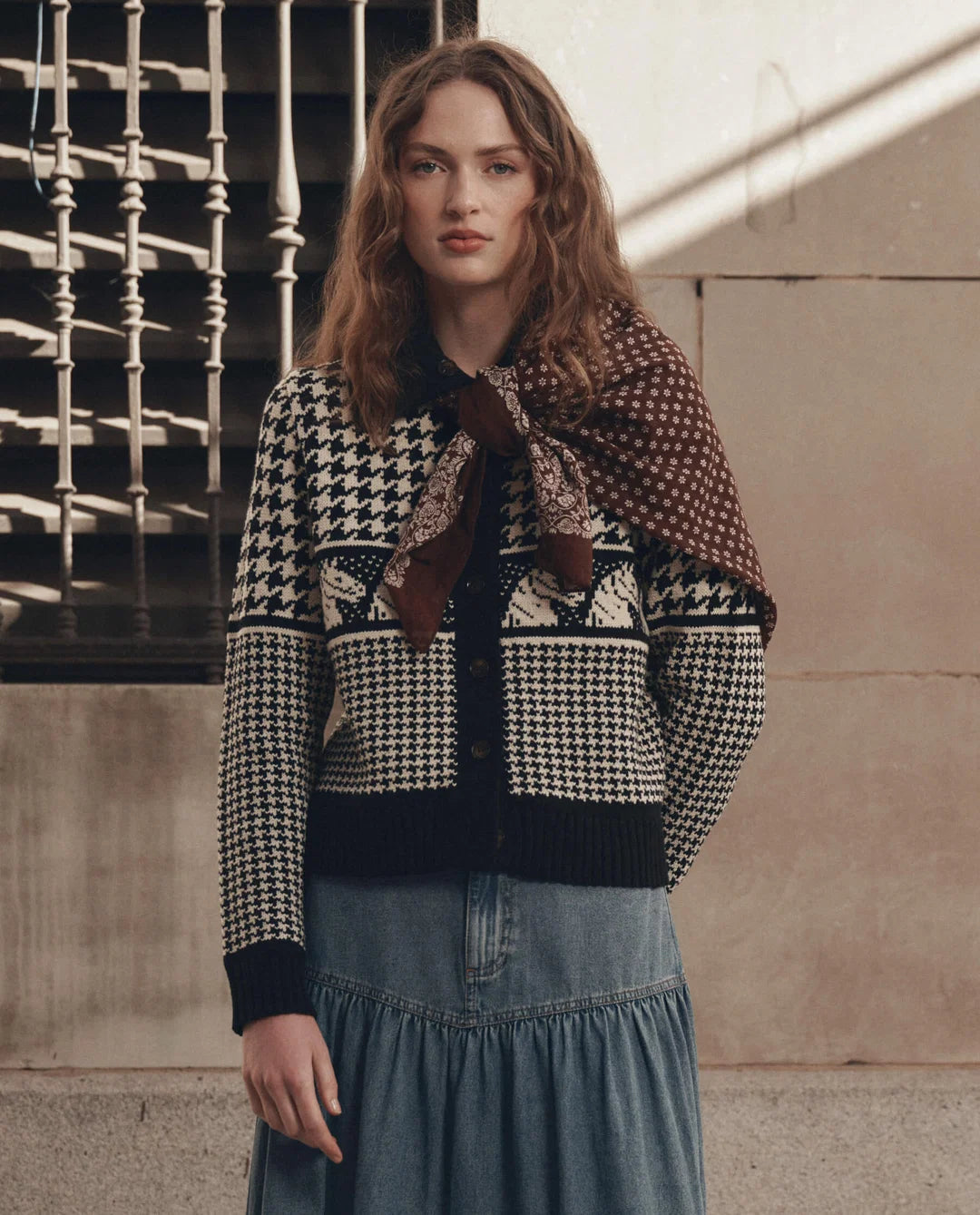 The Great. The Pony Cardigan Black