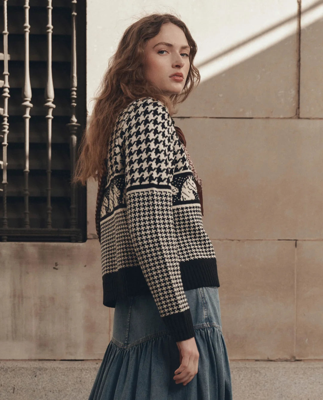 The Great. The Pony Cardigan Black