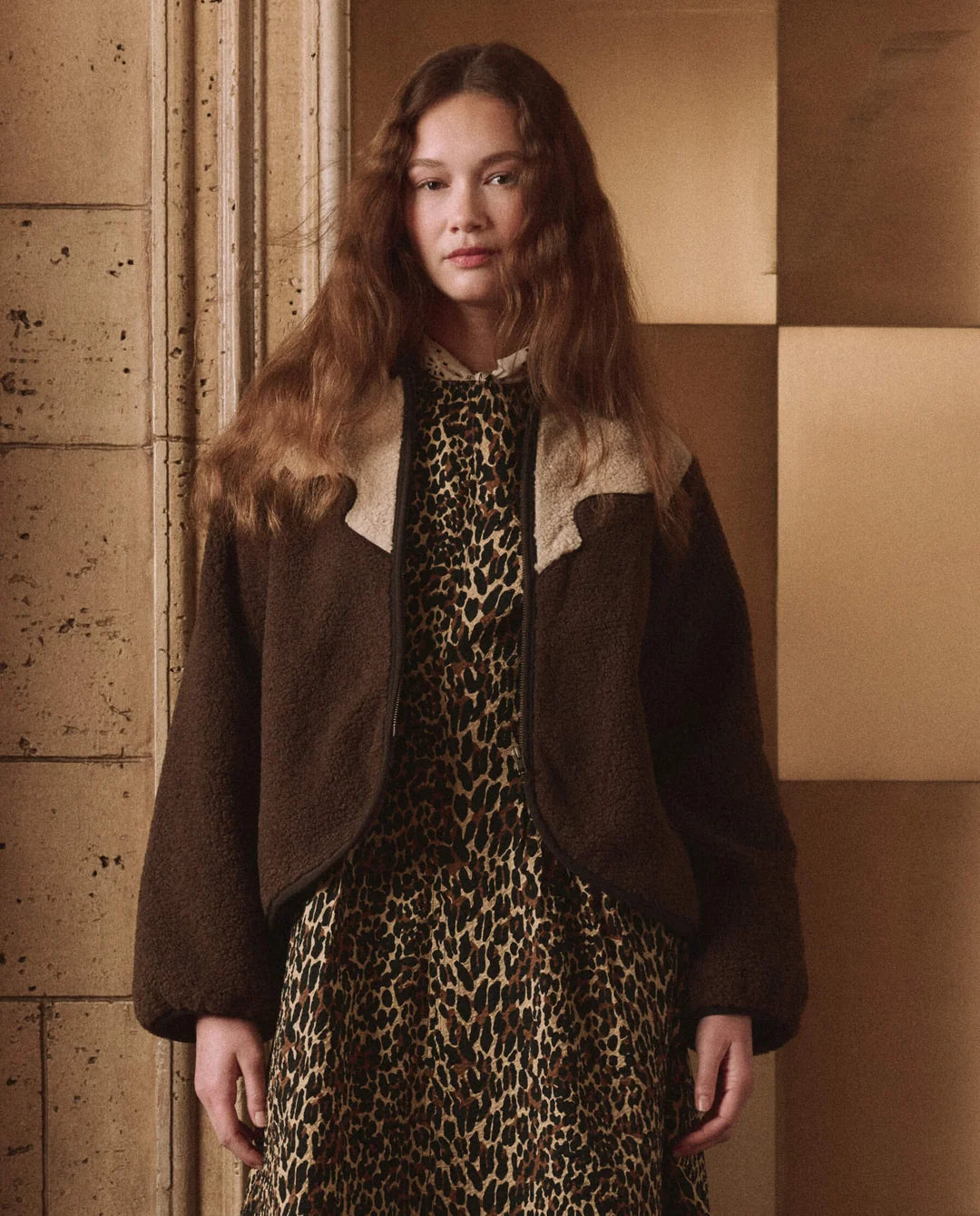 The Great. Reversible Western Yoke Pasture Jacket