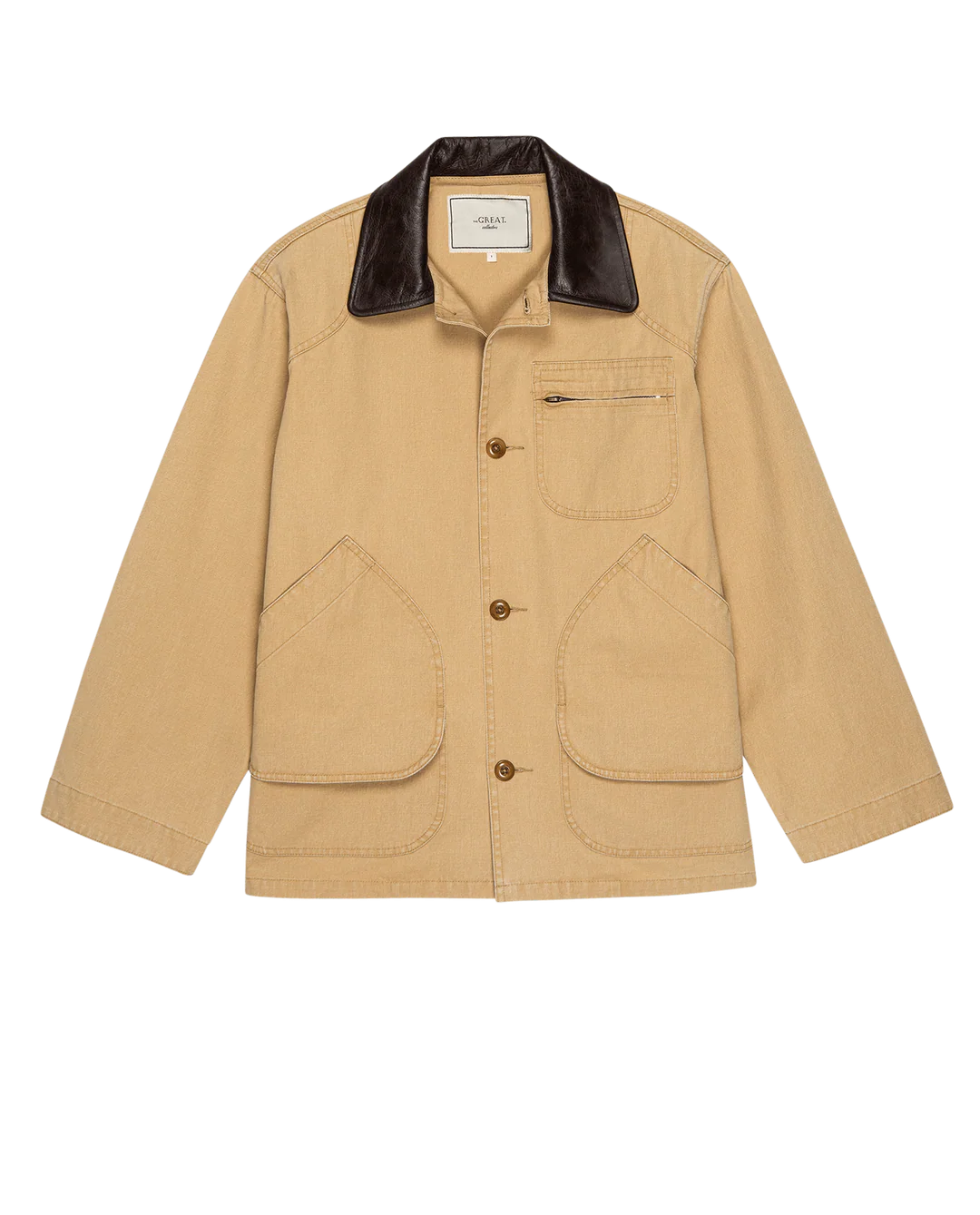 The Great. The Barn Jacket in Golden