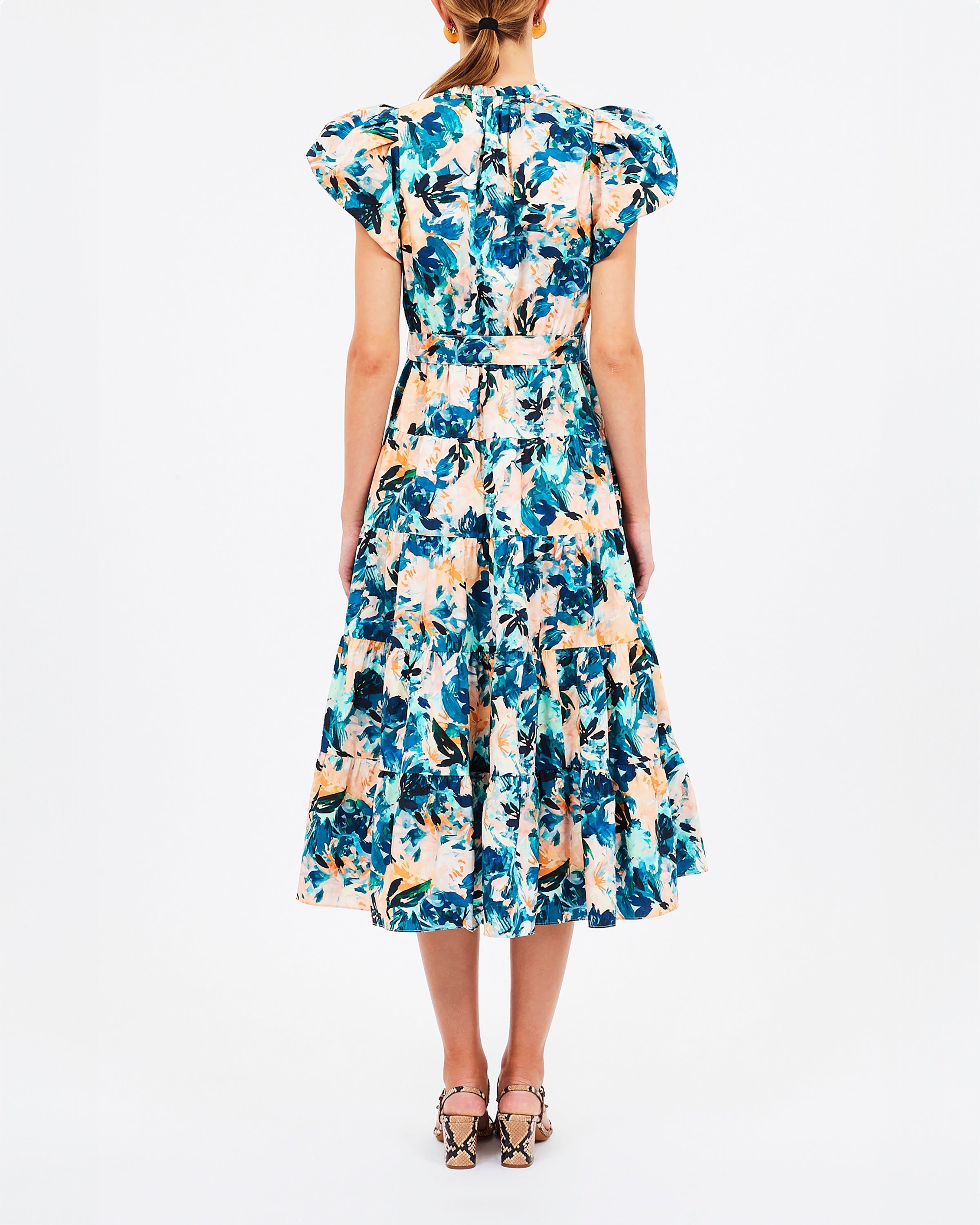 Ulla Johnson Ottilie Dress in Delphinium
