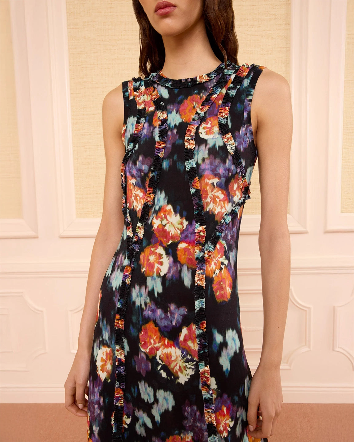 Ulla Johnson Isabelle Sleeveless Jersey Dress In Nocturne