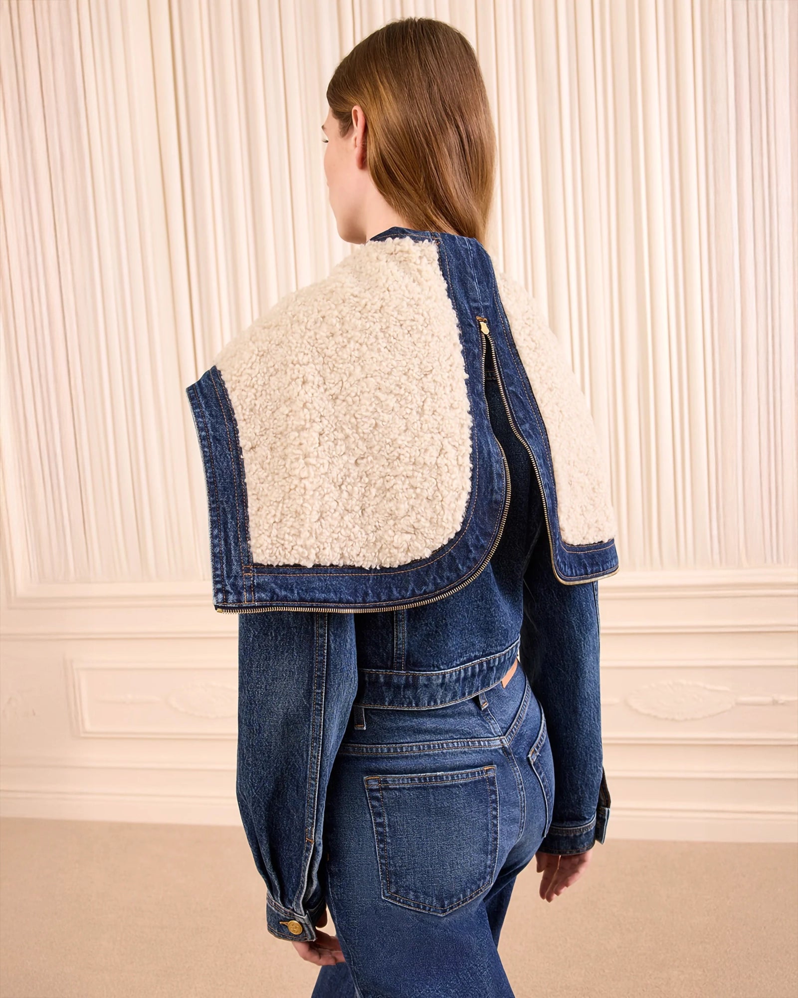 Ulla Johnson The Sybil Denim Jacket in Nile