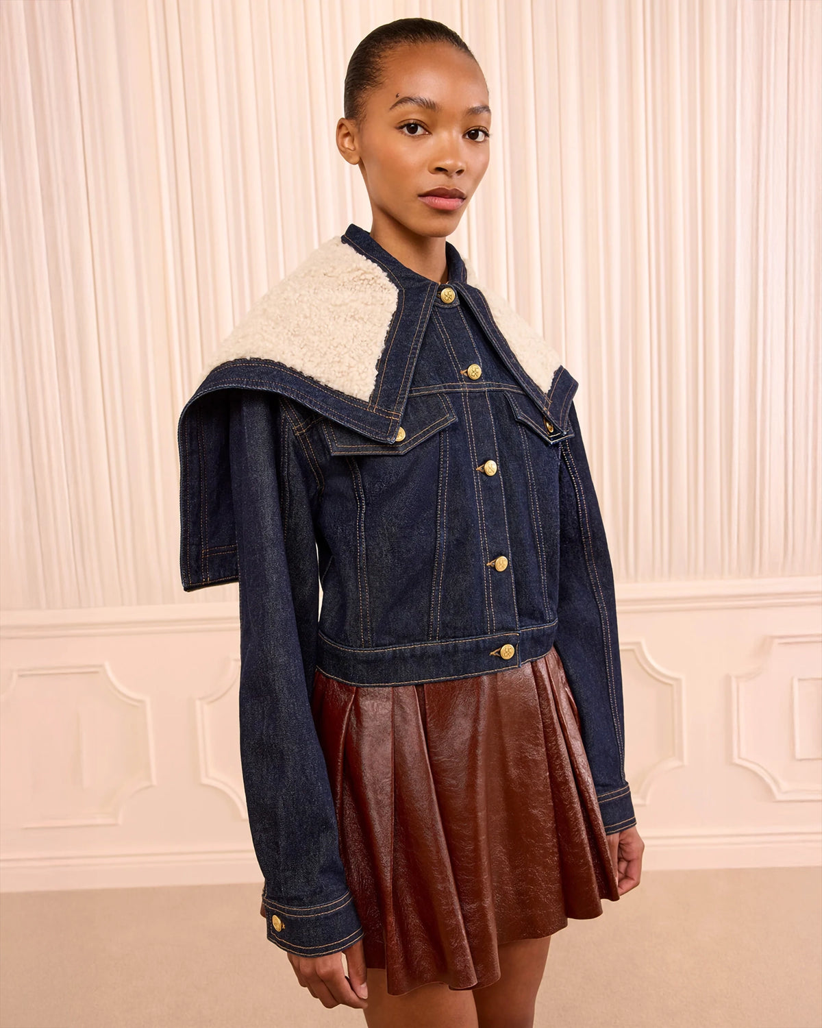 Ulla Johnson The Sybil Denim Jacket In Tigris