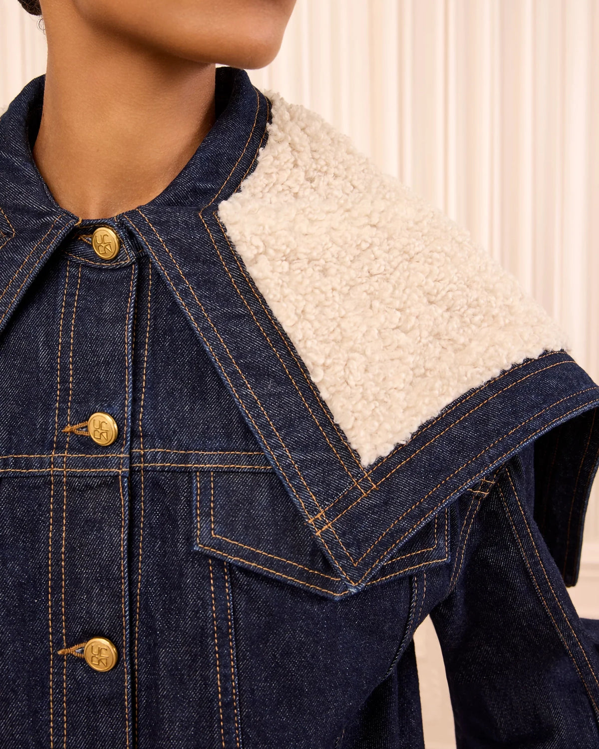 Ulla Johnson The Sybil Denim Jacket In Tigris